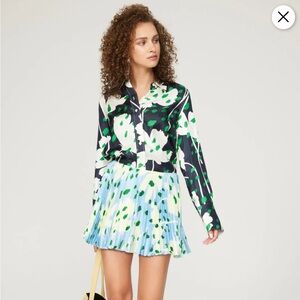 Monse Mini Pleated Skirt